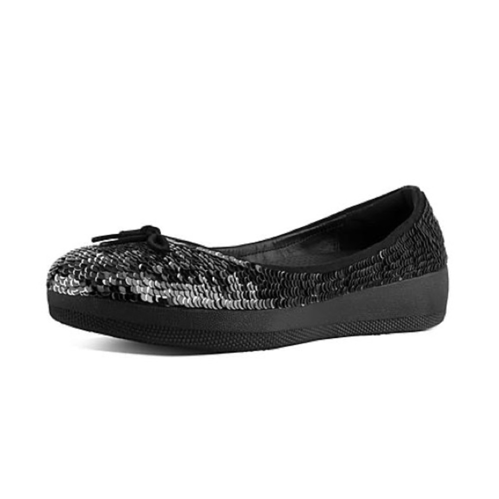 FitFlop SUPERBALLERINA Ballet Flats with Sequins